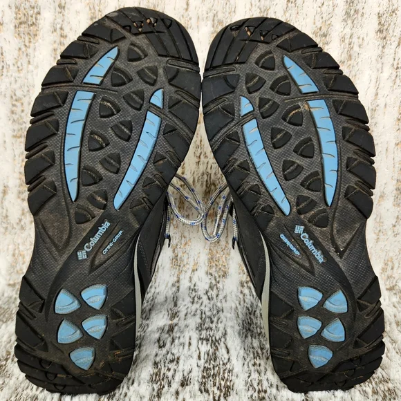 Columbia "Newton Ridge Plus Waterproof" Hiking Boot Grey | Women's Size 9.5 Wide - Picture 10 of 16